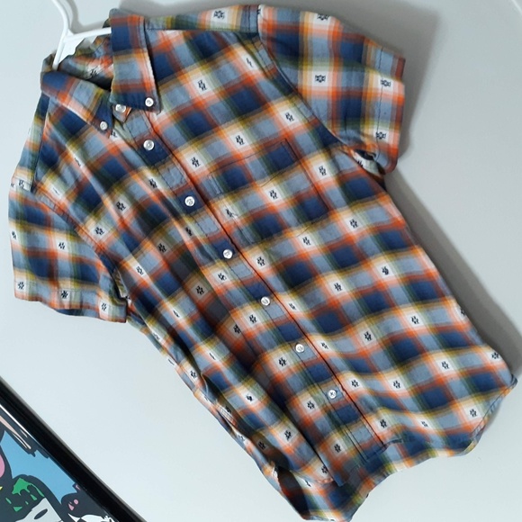 Gap Mens Small Plaid Button Down - Picture 1 of 4